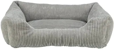 Trixie Hondenmand Vital Jonna Ribfluweel Grijs