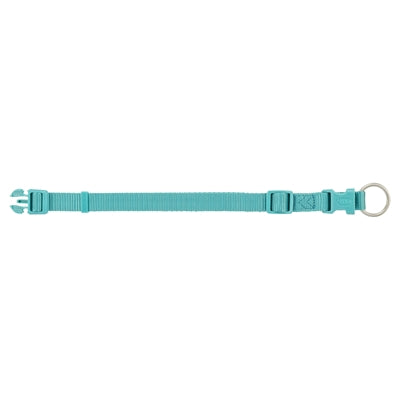 Trixie Hundegeschirr Premium H-Rig Marine Detailansicht – H-Geschirr dunkelblau Nylon verstellbar Nahaufnahme