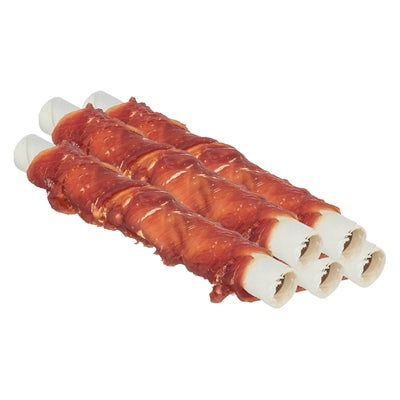 Trixie Dina Fun Stick mit Enten- und Hühnerleber – Kaustange für Hunde