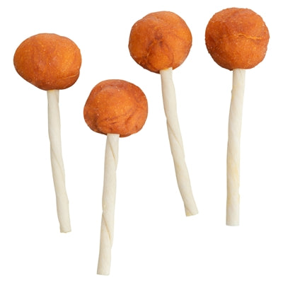 Trixie Premio Lollipop Kabeljau Detailansicht – Fischsnack am Stiel Hund Nahaufnahme