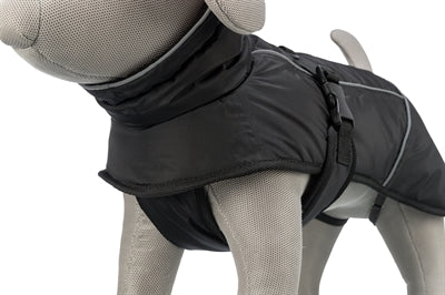 Trixie Brizon Hundejacke Winter schwarz – Detailansicht Innenfutter