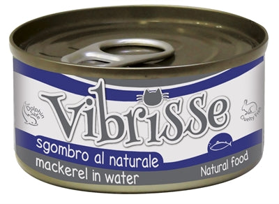 Vibrisse Katzenfutter mit Makrele als schmackhafte Fischmahlzeit für Katzen