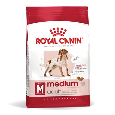 Royal Canin Medium Adult Trockenfutter für mittelgroße erwachsene Hunde, Premium-Hundenahrung