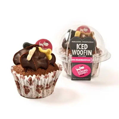 The Barking Bakery Vanillewaffeln Mit Johannisbrotglasur