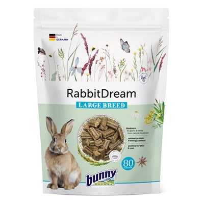 Bunny Nature Kaninchen Traum für große Rassen – Premium-Kaninchenfutter