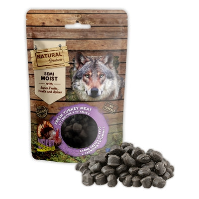 Natural Greatness halbfeuchte Bits zur Gewichtsunterstützung – kalorienarme Hundesnacks