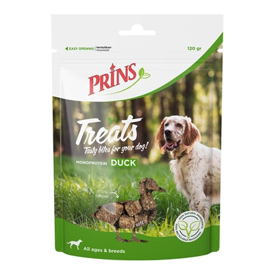 Prins Treats Duck – leckere Enten-Leckerlis für Hunde als Belohnung und Snack