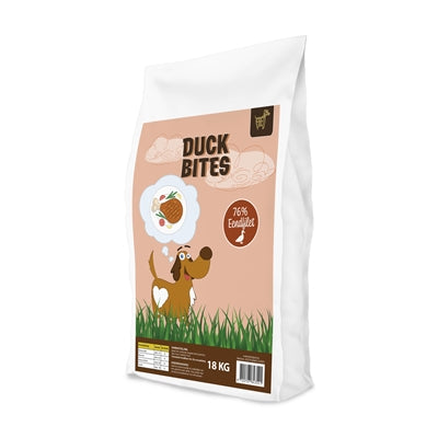 Freds Duck Bites natürliche Enten-Leckerlis für Hunde, getrocknete Entensnacks