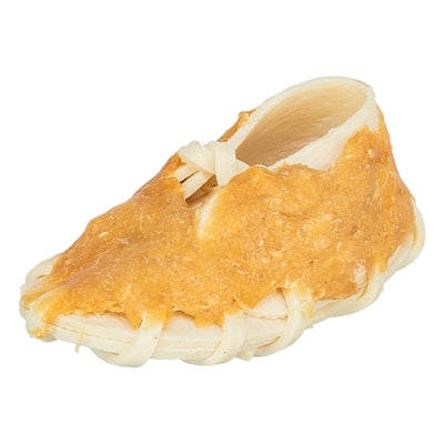 Trixie Denta Fun Kauschuh mit Huhn – Zahnpflege-Kausnack für Hunde in Schuhform