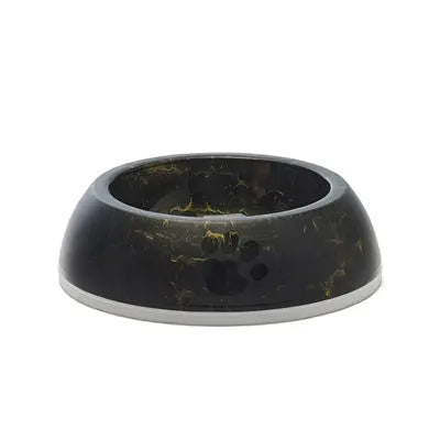 Savic Voerbak Delice 2 Marble Zwart / Goud