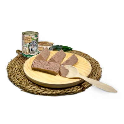 Natural Greatness Monoprotein Lamm Detailansicht – Single-Protein Hundefutter Dose Nahaufnahme