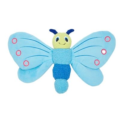 Fofos Jumbo Schmetterling blau – großes Katzenspielzeug mit Federn