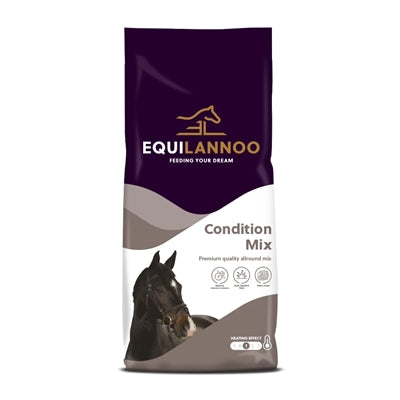 Equilannoo Condition Mix für Pferde – Ergänzungsfutter für Kondition und Energie