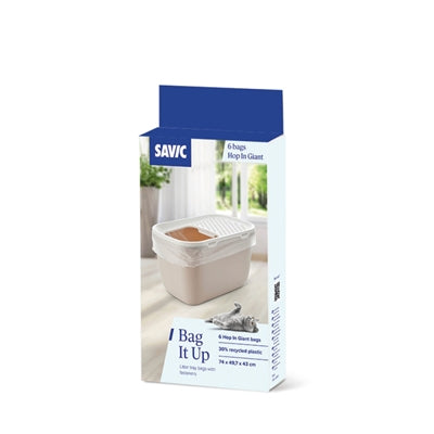 Savic Bag It Up Hop In Riesenbeutel für große Katzentoiletten hygienische Einlagen