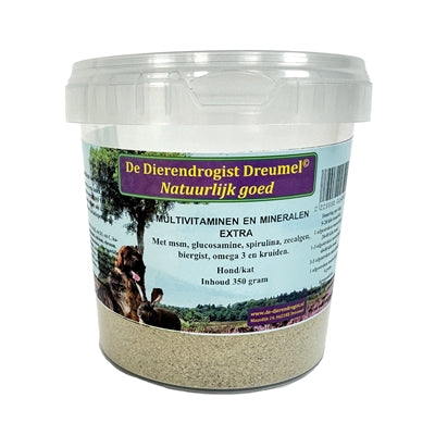 Dierendrogist Multivitamine und Mineralien Ergänzungsfutter für Hunde und Katzen