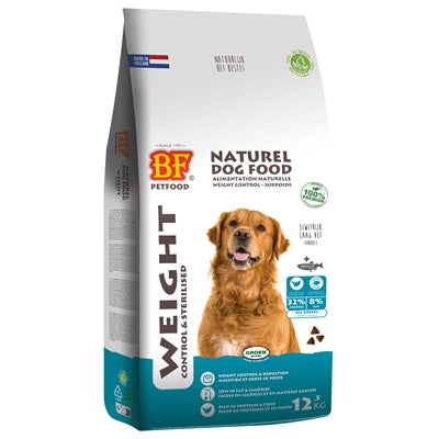 BF Petfood Gewichtskontrolle Diätfutter für Hunde kalorienreduziert satt und schlank