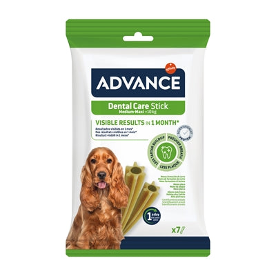 Advance Zahnpflegestift Medium Maxi Kausnack Hund Frontansicht