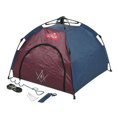 Zolux Bivouak Hundezelt – tragbares Outdoor-Zelt als Sonnenschutz für Hunde