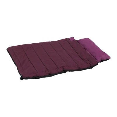 Zolux Biwak 2-in-1 Hundedecke und Schlafsack rot – Outdoor-Schlafplatz für Hunde