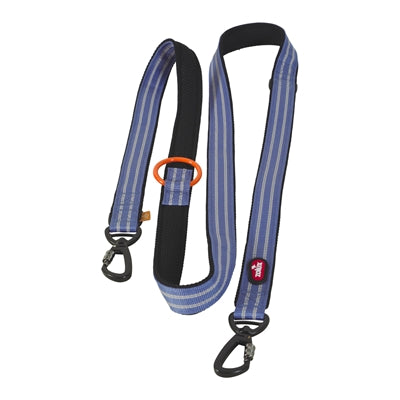 Zolux BVK Trainingsleine blau – verstellbare Hundeleine für Hundetraining