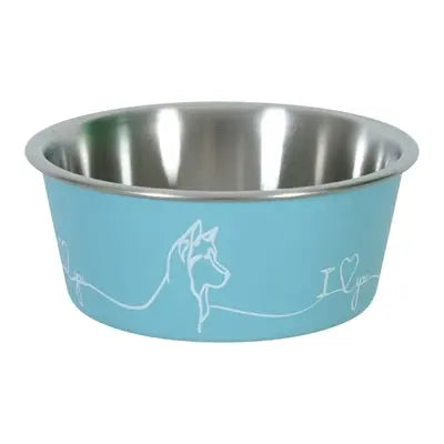 Zolux Liebe Futternapf Hund Blau