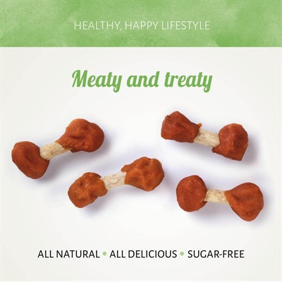 Antos D'light Munchy Huhn – Nahaufnahme der Hunde-Kausnacks
