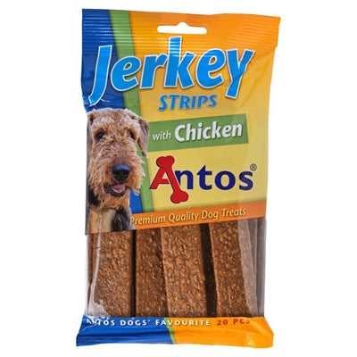 Antos Hühnerfleisch in Streifen – weicher Hundesnack aus echtem Hühnchen