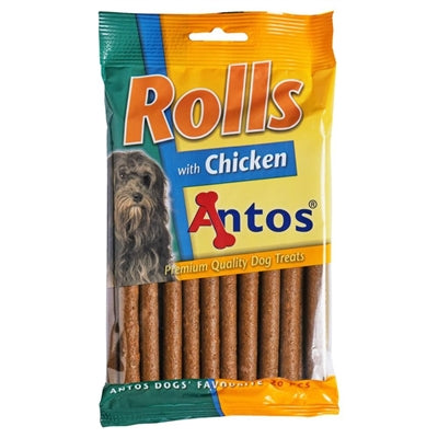Antos Rollen mit Hühnerstäbchen – weiche Hundesnacks mit Huhn