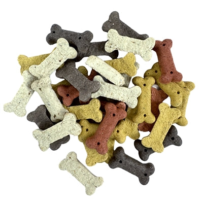 Dog Treatz 4-Mix Kupplungen Nahaufnahme – Textur und Snackformen