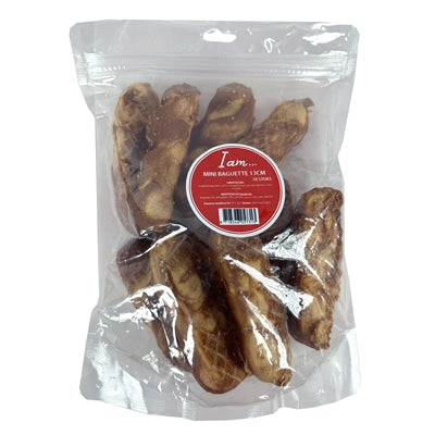 Mini Baguette Hunde-Kausnack von I Am, Seitenansicht