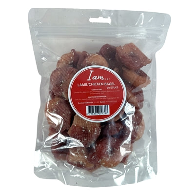 Bagel Lamm/Huhn von I Am – natürlicher Hundesnack ohne Getreide
