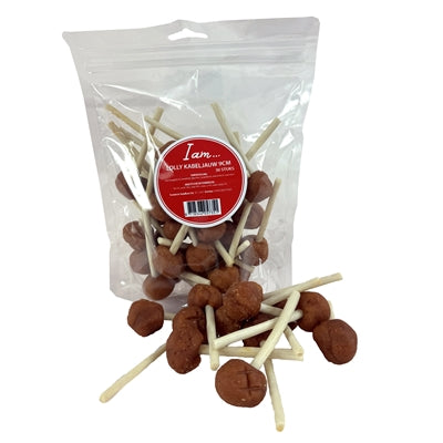 I Am Lollipop Kabeljau Hundesnack – natürlicher Fisch-Lutscher für Hunde