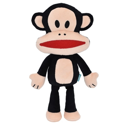 Paul Frank Plüsch Affe Julius – kultiges Hundespielzeug in Affenform, Frontansicht