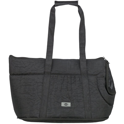 Trixie Dog Bag Riva Hundetasche Schwarz Frontansicht