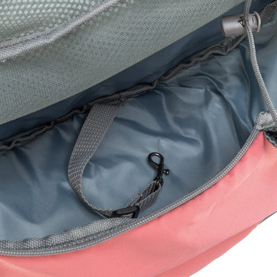 Trixie Hundetasche Bauchtasche Rosa Detailansicht Verschluss