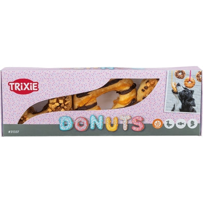 Trixie Krapfen Hundesnack mit Ente Huhn und Kabeljau Frontansicht