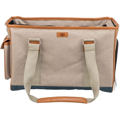 Trixie Hundetasche Elisa sand Tragetasche für kleine Hunde Frontansicht