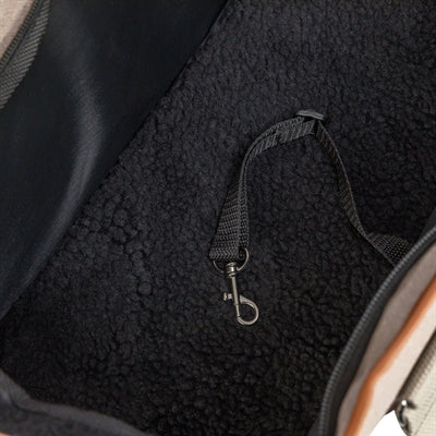 Trixie Hundetasche Elisa sand Innenansicht Polsterung