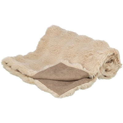 Trixie Hundedecke Elli dunkelgrau – weiche Kuscheldecke für Hunde, Produktansicht