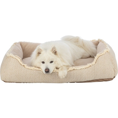 Trixie Hundekorb Boho – Detailansicht Webmuster und Stoffqualität