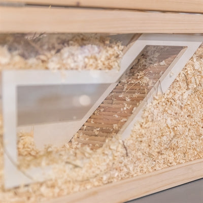Trixie Beobachtungskasten Maus / Hamster Mit Tunnel Unbehandeltem Holz