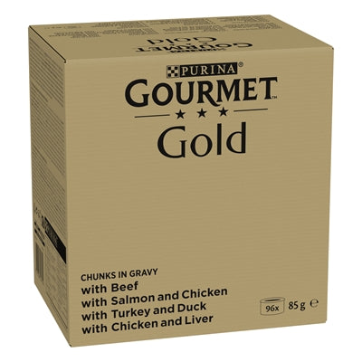Gourmet Gold Katzenfutter Bratensoße Dosenübersicht Sorten