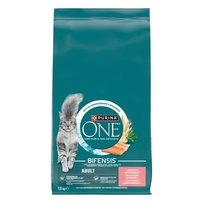 Purina One Erwachsene Katzentrockenfutter Lachs mit Vollkorngetreide