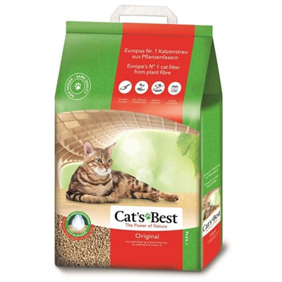 Cat's Best Öko Plus Katzenstreu klumpendes Granulat aus Pflanzenfasern