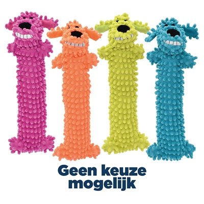 Multipet Loofa Floppy Moppy weiches Plüsch-Hundespielzeug sortiert