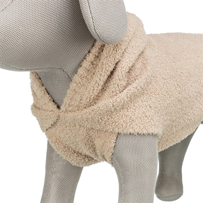 Trixie Carson Hoodie Hund sand – Detailansicht Kapuze und Kragen