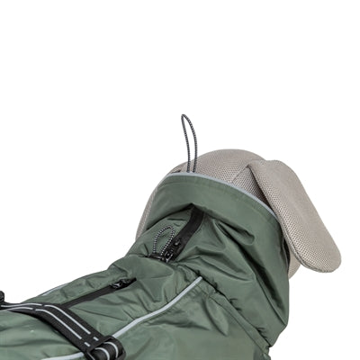 Hundemantel Trixie Winter Explore Thermo olivgrün – Verpackung und Produktinfo