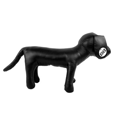 Croci Bobby Hundeschaufensterpuppe schwarz für Shop-Dekoration, Rückansicht