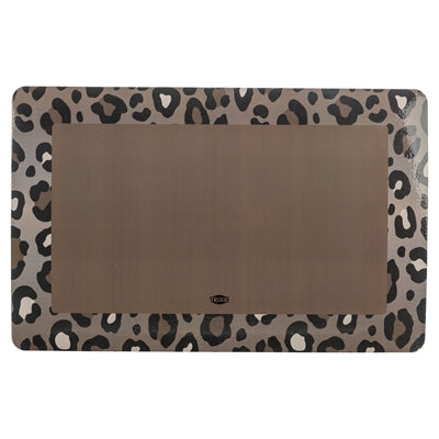 Trixie Futterplatz Unterlage Leo-Print Katze sortiert verspieltes Design
