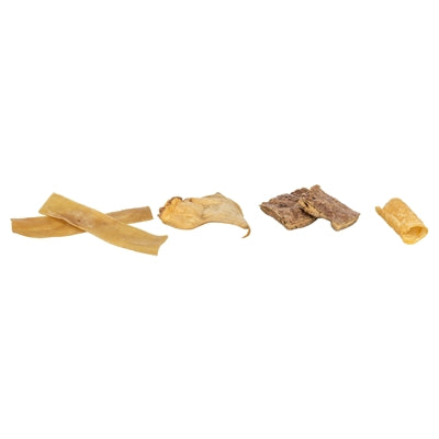 Trixie Büffel-Mix natürlicher Hundesnack Rückseite mit Zusammensetzung und Analytik